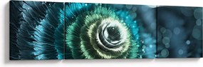 Obraz - Kwiat w szczegółach (170x50 cm)