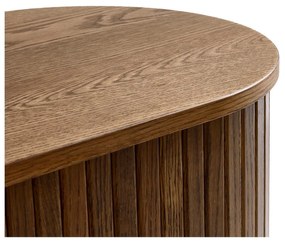 Brązowa szafka pod TV w dekorze dębu 180x56x45 cm Nola – Unique Furniture