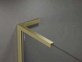Mexen Velar L kabina prysznicowa rozsuwana 110 x 90 cm, transparent, złota szczotkowana - 871-110-090-03-55