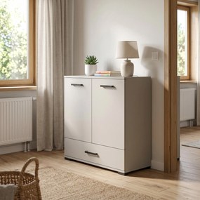 Komoda ALBANO 90 cm do Salonu Sypialni z Szufladą Kaszmir