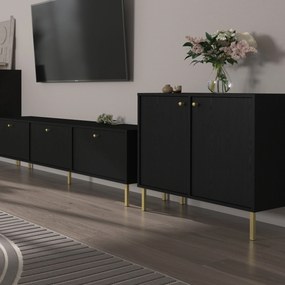 Komoda TORINO 84 cm do Salonu Sypialni Grafit