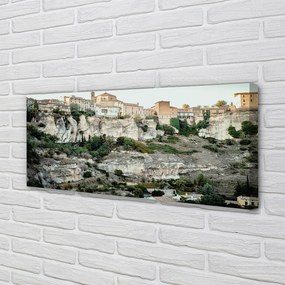 Zdjęcie na płótnie Górska Panorama Hiszpańskiego Miasta
