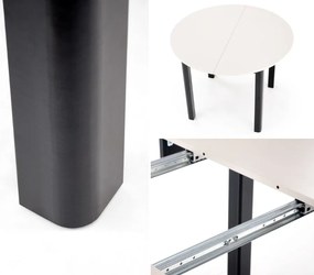 Okrągły stół z kaszmirowym blatem Ringo Halmar