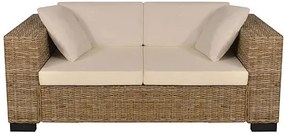 Sofa rattanowa 2-osobowa Letsa 2C