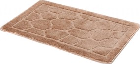 Elegancki brązowy chodniczek do łazienki F4-F09