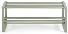 Zielonoszary metalowy regał na buty Rex – Spinder Design