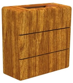 Immax 08523L - Zewnętrzny kinkiet LED LUXLINE 6W/230V 3000K IP54 orzech