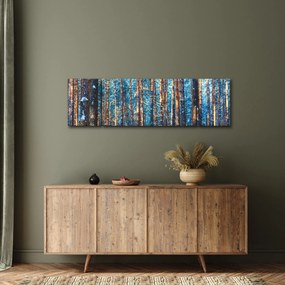 Obraz - Zimowy las (170x50 cm)