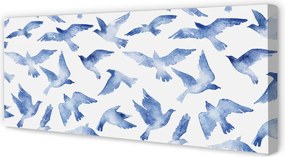 Obraz canvas na ścianę Ptaki w Stylu Malarskim