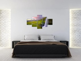 Obraz wodospadów (125x70 cm)