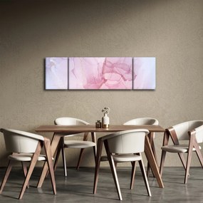Obraz - Różowe plamy (170x50 cm)