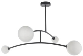 Endon 92940 - Żyrandol na rurze BALANCE 4xG9/3W/230V czarny