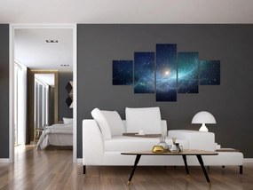 Obraz - Gwiazdy i mgławice (125x70 cm)