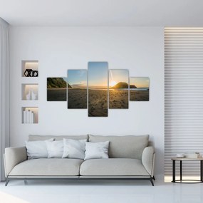 Obraz plaży (125x70 cm)