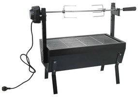 Grill z rożnem Cattara Barbecue, dł. 60 cm