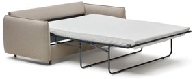 Beżowa rozkładana sofa 185 cm Carlota – Kave Home