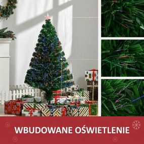 Choinka sztuczna zielona 120 cm homcom