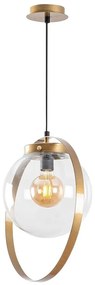 Lampa wisząca w kolorze złota ø 40 cm Tan – Opviq lights