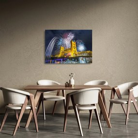 Obraz na szkle - Sylwester (70x50 cm)