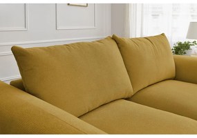 Żółta sofa 193 cm Ernest – Bobochic Paris