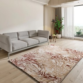 Beżowy/w kolorze terakoty dywan 160x230 cm Astra – Universal