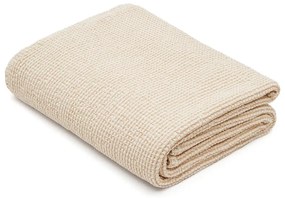 Beżowa bawełniana narzuta 240x260 cm Senara – Kave Home