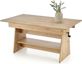 Nowoczesny rozkładany ławostół dąb artisan K2-L95