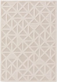 Beżowy dywan dziecięcy Eve H o geometrycznym wzorze