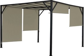 Pergola Beja taupe ,  3x3m