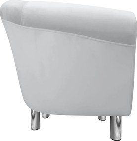 Fotel Milo tkanina Welur wygodny fotel tapicerowany do salonu i sypialni : Kolor nogi - Chrom, Kolor tkaniny - VELVET - MG39, Wysokość nogi - 15 cm