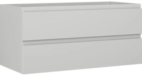 Mexen Orio szafka łazienkowa podumywalkowa 100 cm, 2 szuflady, szara mat - 91A10-10047-2-BFF62