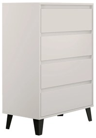Komoda BOGAN 4S70, biała