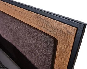 Łóżko do sypialni 160x200 Loft - dąb lancelot