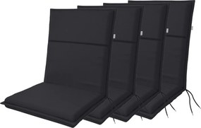 Doppler LIFE 5350 - set 4 szt. poduszek na krzesło z niskim oparciem