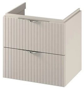 Cersanit S1015-005 - Wisząca szafka łazienkowa pod umywalkę TIRSO 60x45 cm beżowa