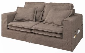 Brązowa sofa 196 cm Nora – Ropez