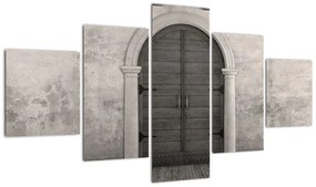 Obraz - Tajemnicze drzwi (125x70 cm)