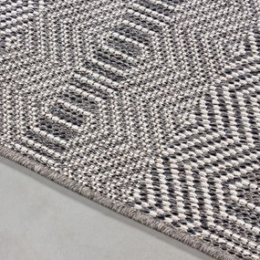 Szary chodnik odpowiedni na zewnątrz 80x250 cm Aruba – Ayyildiz Carpets