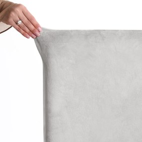 Jasnoszare elastyczne pokrowce na krzesło zestaw 4 szt. 48 cm Sento – Restilo