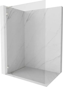 Mexen Lunar L ścianka prysznicowa Walk-in lewa 80 x 200 cm, transparent 8 mm, nikiel szczotkowany - 830L-080-000-97-00-L