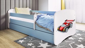 Łóżko dziecięce Babydreams z obrazkiem 160x80 z materacem