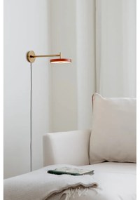 Pomarańczowy kinkiet LED ze ściemniaczem ø 15 cm Asteria Wall Long – UMAGE
