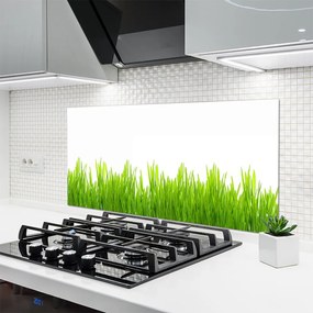 Szkło do Kuchni na Ścianę Soczysta Zieleń Polany