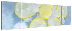 Obraz cytryn w lodzie (170x50 cm)