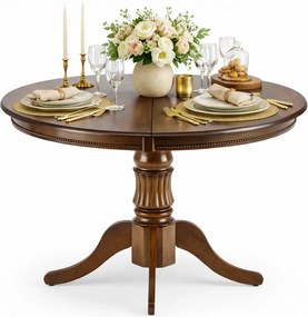 Stół rozkładany ciemny orzech S6-M23