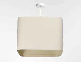 Lampa wisząca KWADRO LEN 011-40w20 kremowa BPS KONCEPT