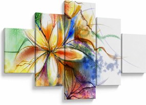 Obraz - Kwiat (125x70 cm)