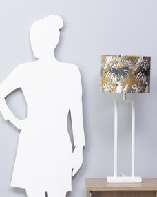 Lampa stołowa White Parrot 78cm