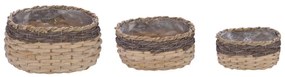Zestaw 3 doniczek Ego Dekor Nature M