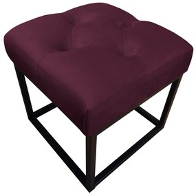 Pufa CHESTERFIELD LOFT ławka podnóżek metal MG02